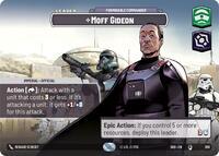 Moff Gideon - Formidable Commander [Showcase] #269 Star Wars Unlimited: Shadows of the Galaxy