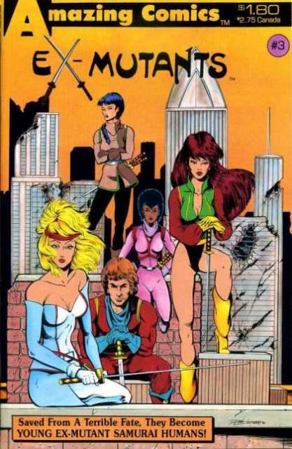 Ex-Mutants #3 (1987) Comic Books Ex-Mutants