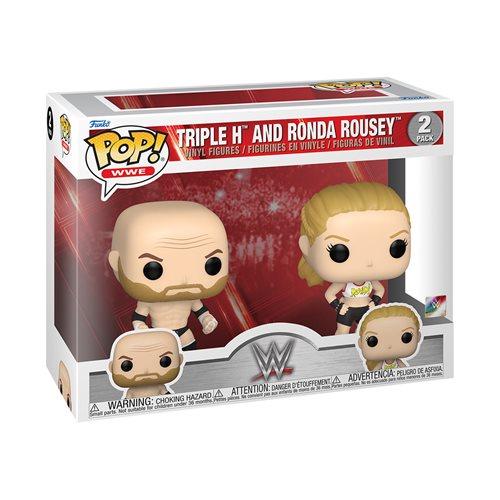 Triple H and Rhonda Rousey [2 Pack] Funko POP WWE