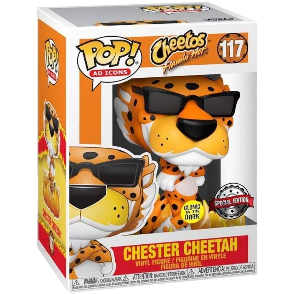 Chester Cheetah [GITD] #117 Funko POP Ad Icons