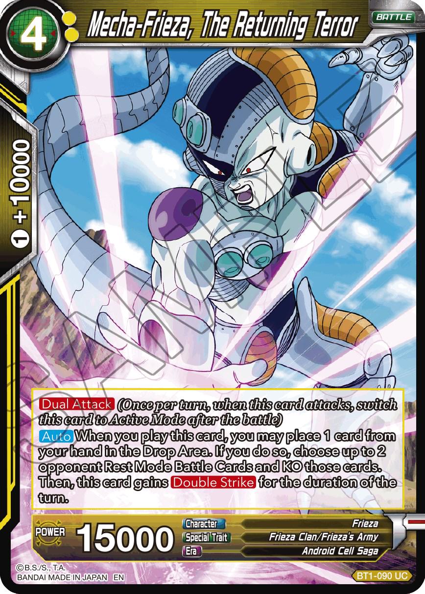 Mecha-Frieza, The Returning Terror [Reprint Foil] BT1-090 Dragon Ball Super Battle Evolution Booster