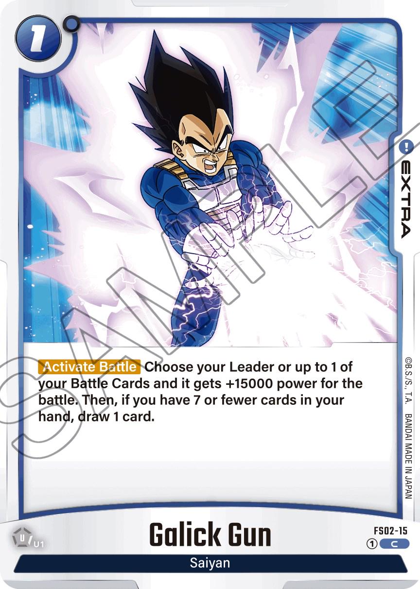 Galick Gun FS02-15 Dragon Ball Fusion World Starter Deck: Vegeta