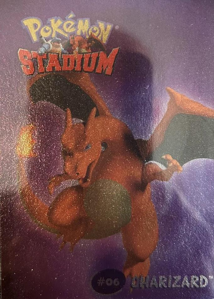 Charizard [Shiny] Pokemon Danone Stadium Tip