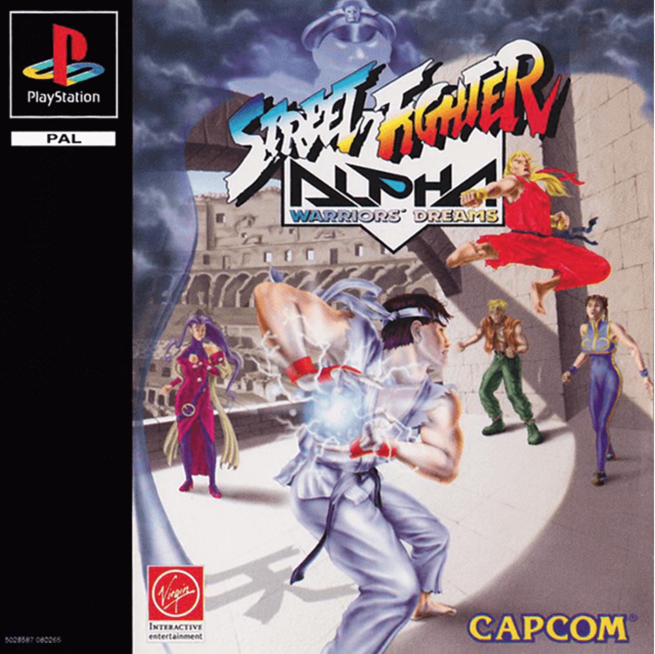 Street Fighter Alpha Warriors' Dreams PAL Playstation