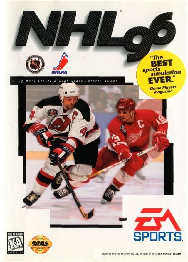 NHL 96 Sega Genesis