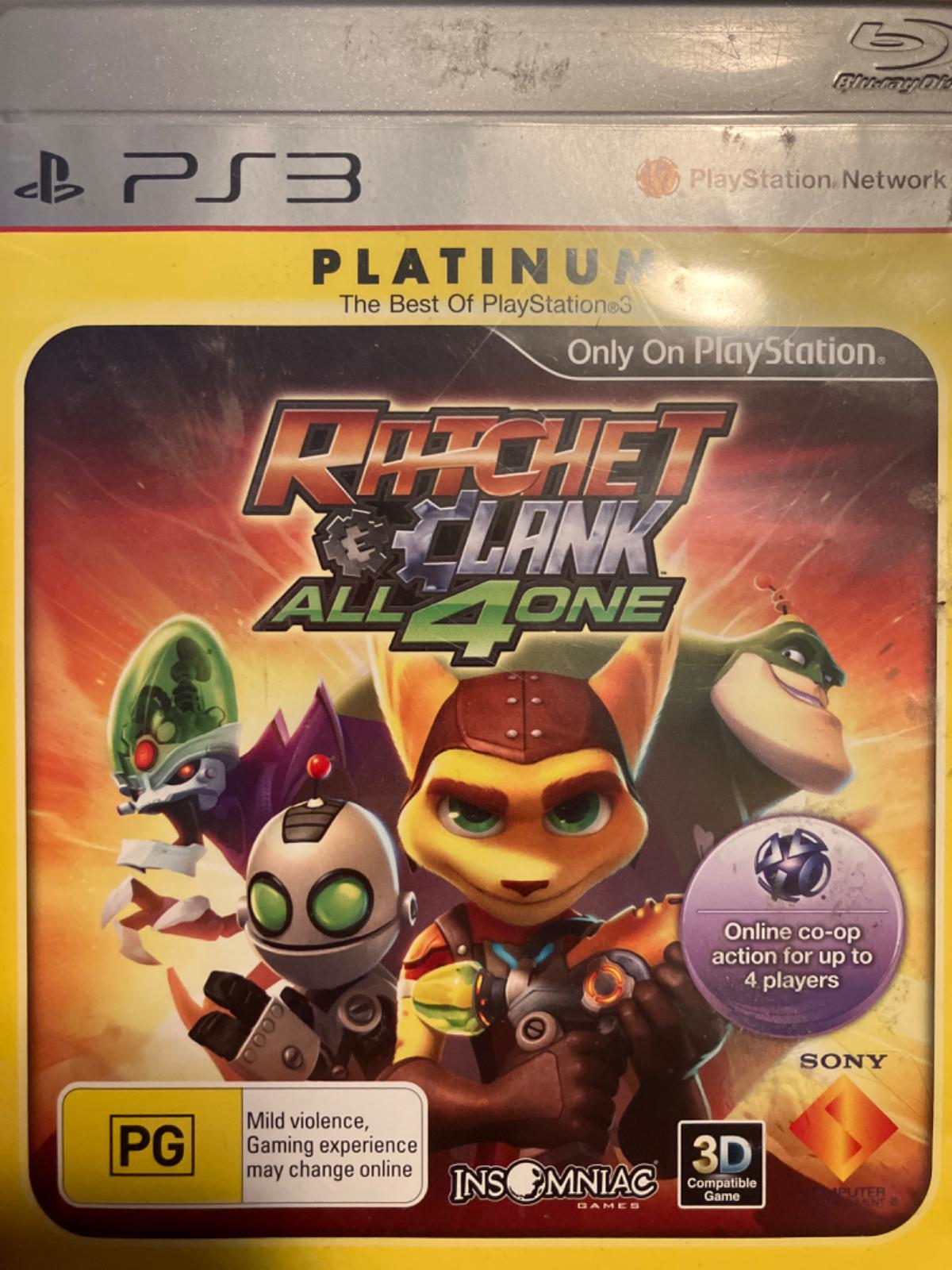 Ratchet & Clank: All 4 One [Platinum] PAL Playstation 3