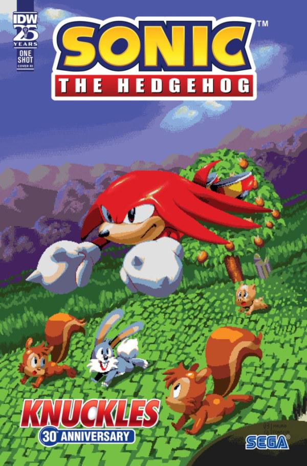 Sonic the Hedgehog: Knuckles' 30th Anniversary Special [Fonseca] #1 (2024) Comic Books Sonic the Hedgehog