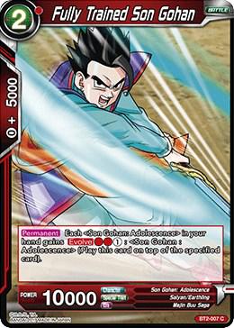 Fully Trained Son Gohan BT2-007 Dragon Ball Super Union Force