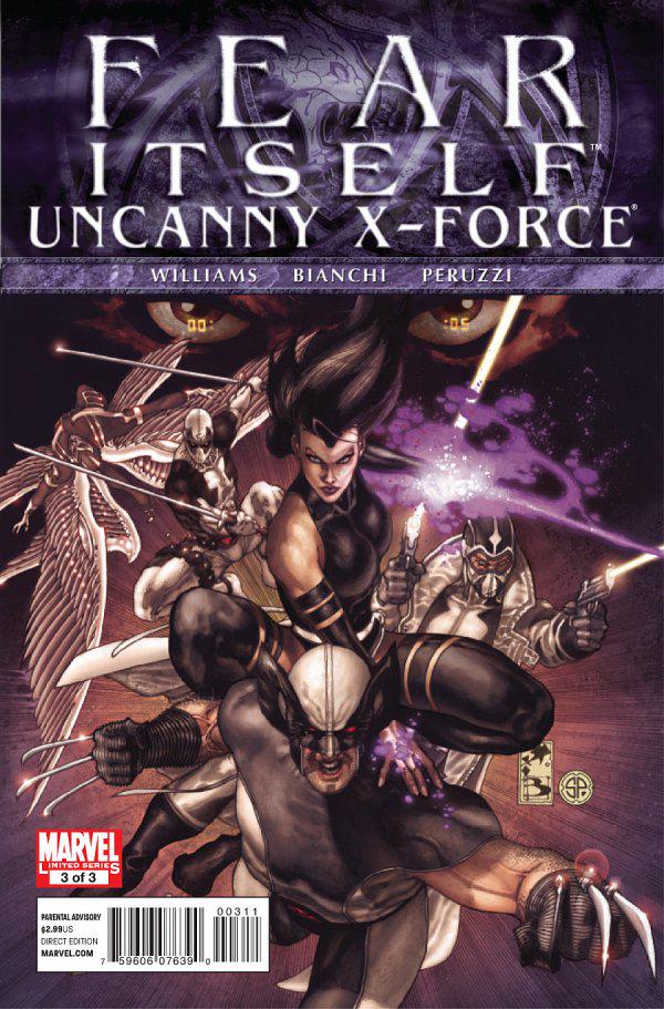 Fear Itself: Uncanny X-Force #3 (2011) Comic Books Fear Itself: Uncanny X-Force