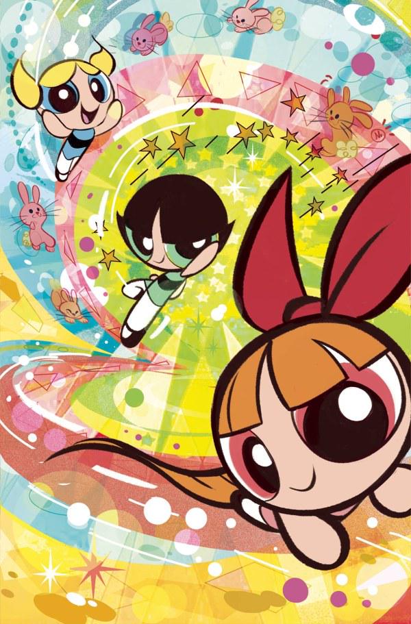 The Powerpuff Girls [Baldari Foil Virgin] #1 (2024) Comic Books Powerpuff Girls