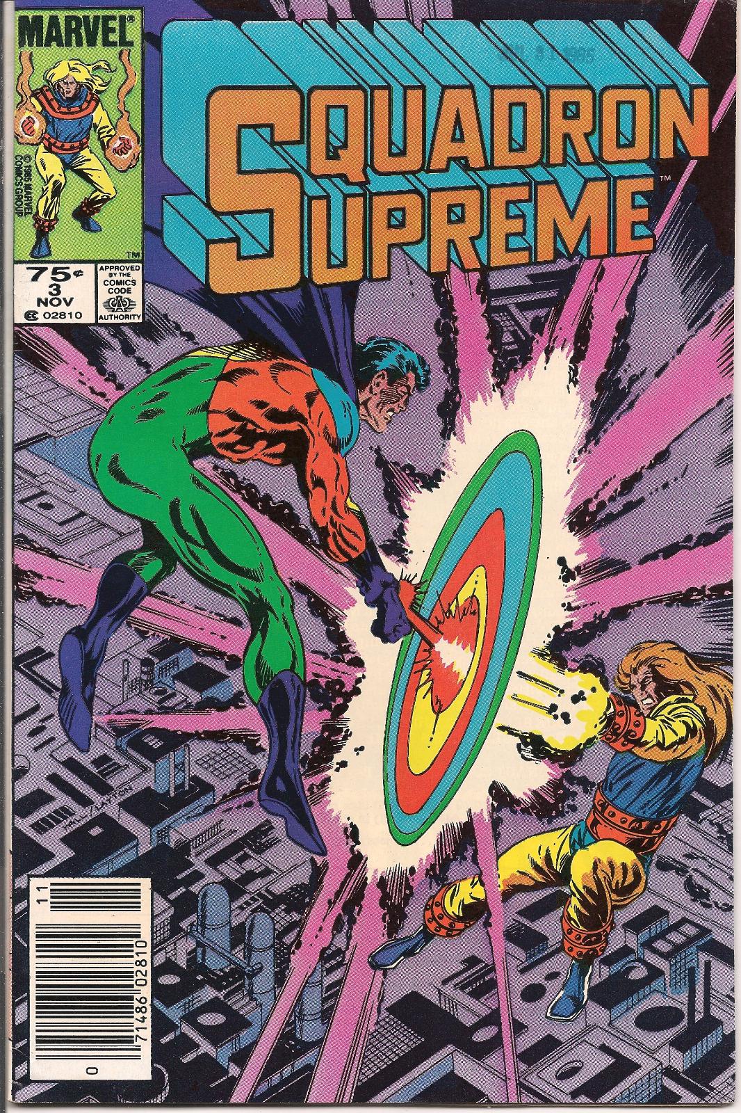 Squadron Supreme [Newstand] #3 (1985) Comic Books Squadron Supreme