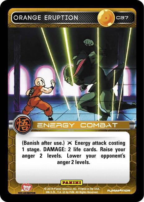 Orange Eruption C37 Dragon Ball Z Movie Collection