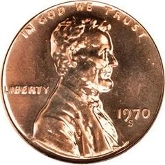 1970 S [FS-107] Coins Lincoln Memorial Penny Prices