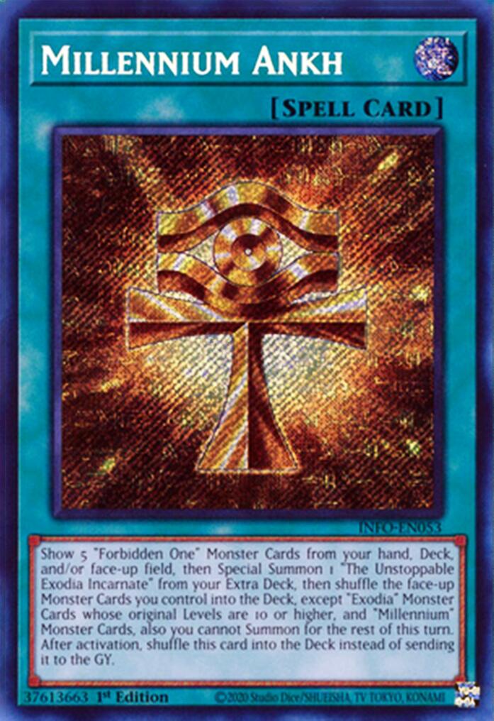 Millennium Ankh INFO-EN053 YuGiOh The Infinite Forbidden