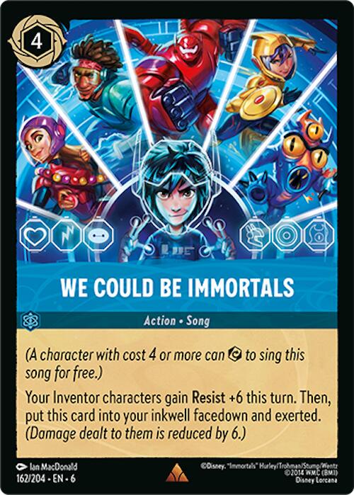 We Could Be Immortals #162 Lorcana Azurite Sea