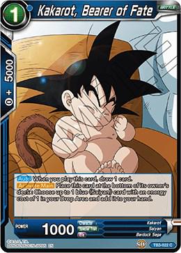 Kakarot, Bearer of Fate TB3-022 Dragon Ball Super Clash of Fates