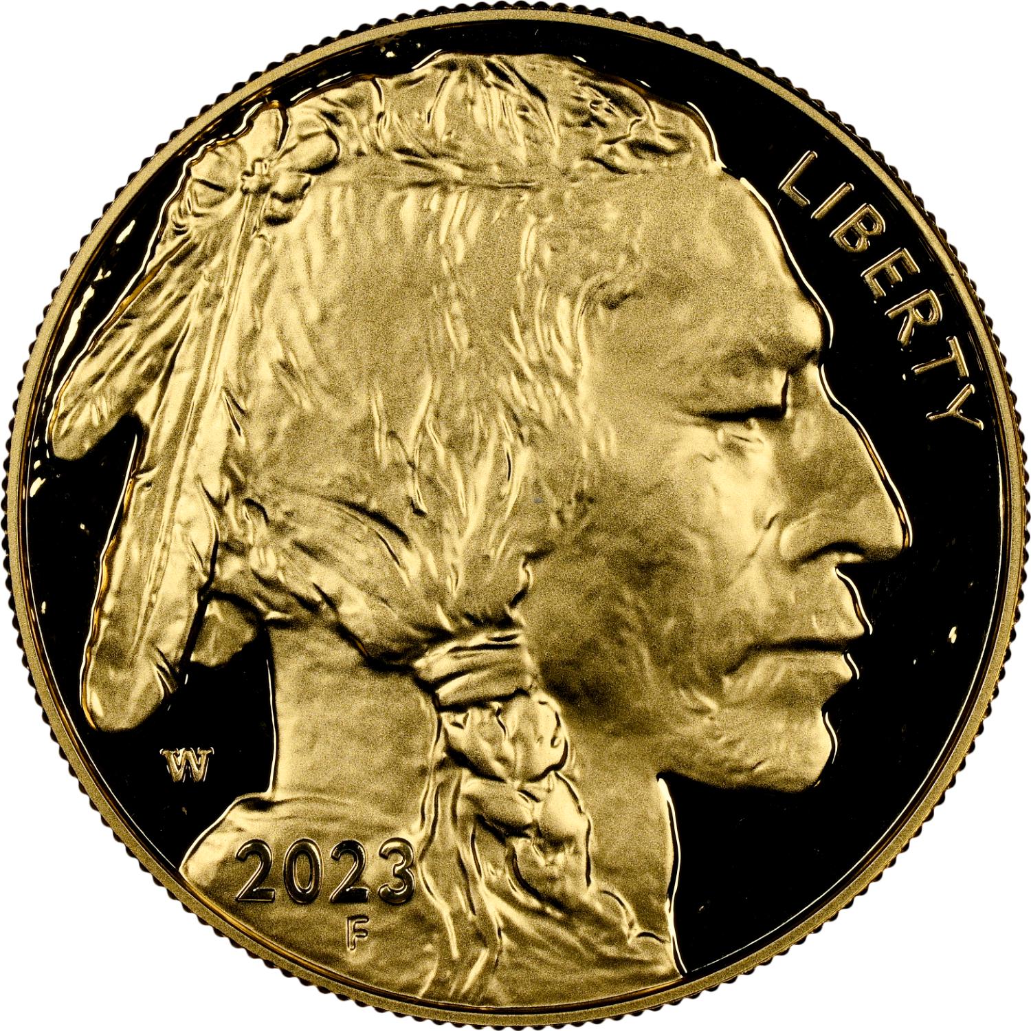 2023 W [PROOF] Coins $50 Gold Buffalo