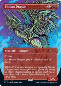 Shivan Dragon [Foil] #1993 Magic Secret Lair 30th Anniversary