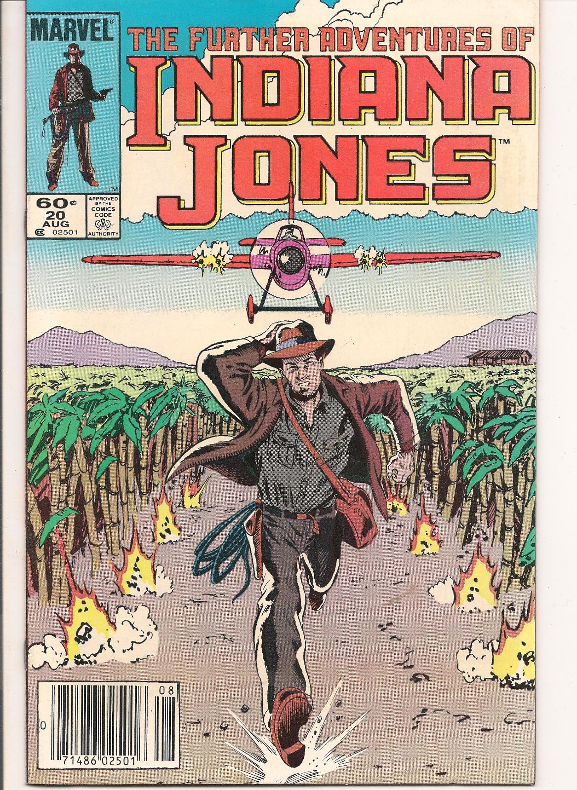 Further Adventures Of Indiana Jones [Newsstand] #20 (1984) Comic Books Further Adventures of Indiana Jones