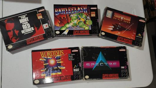 Super Nintendo Game Lot photo