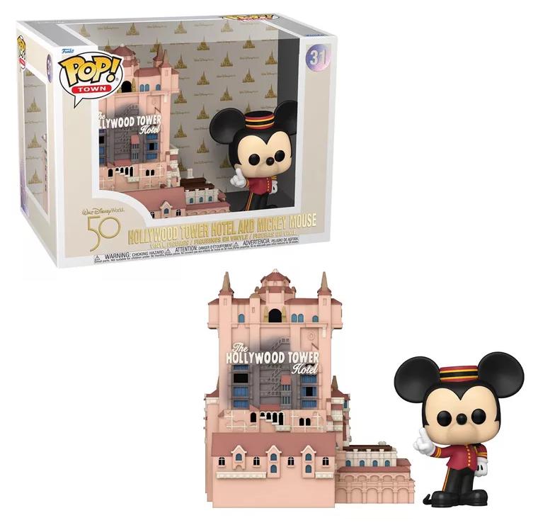 Hollywood Tower Hotel and Mickey Mouse #31 Funko POP Town