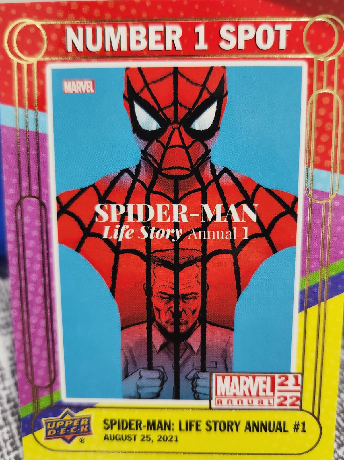 Amazing Spider-Man Annual #N1S-18 Marvel 2021 Upper Deck Annual Number 1 Spot