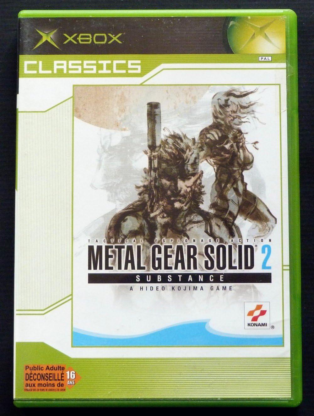 Metal Gear Solid 2: Substance [Classics] PAL Xbox