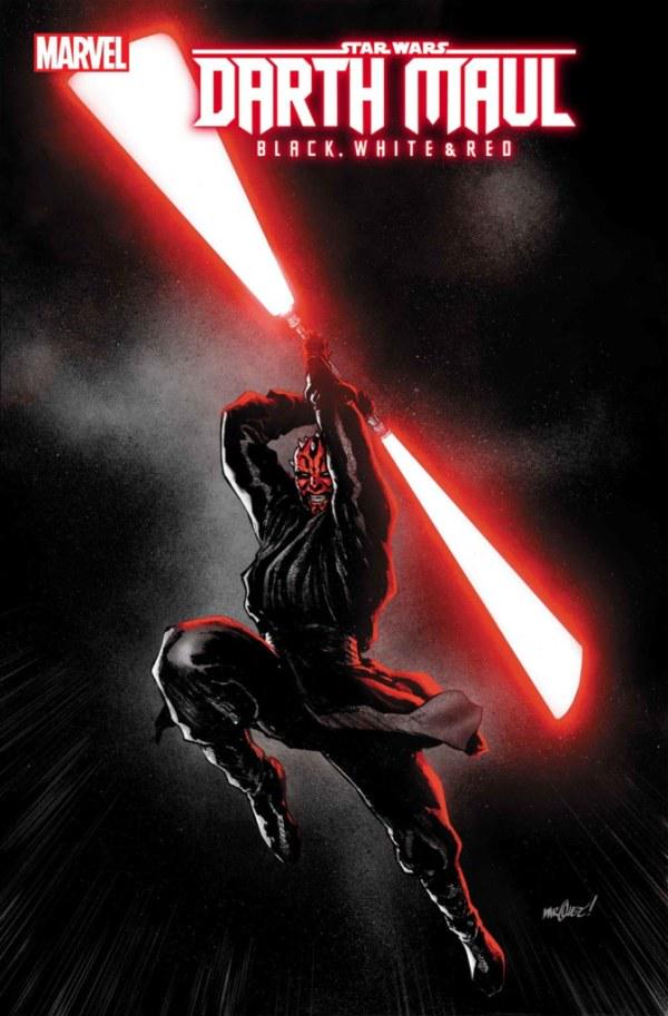 Star Wars: Darth Maul - Black, White & Red [Marquez] #4 (2024) Comic Books Star Wars: Darth Maul - Black, White & Red