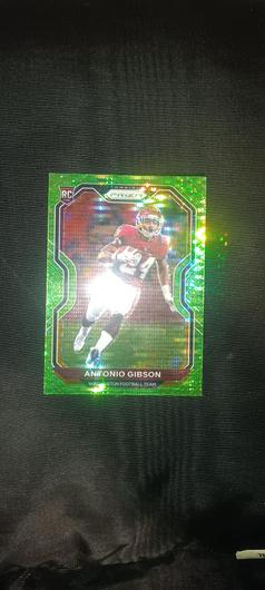 Antonio Gibson [No Huddle Neon Green Prizm] #384 photo