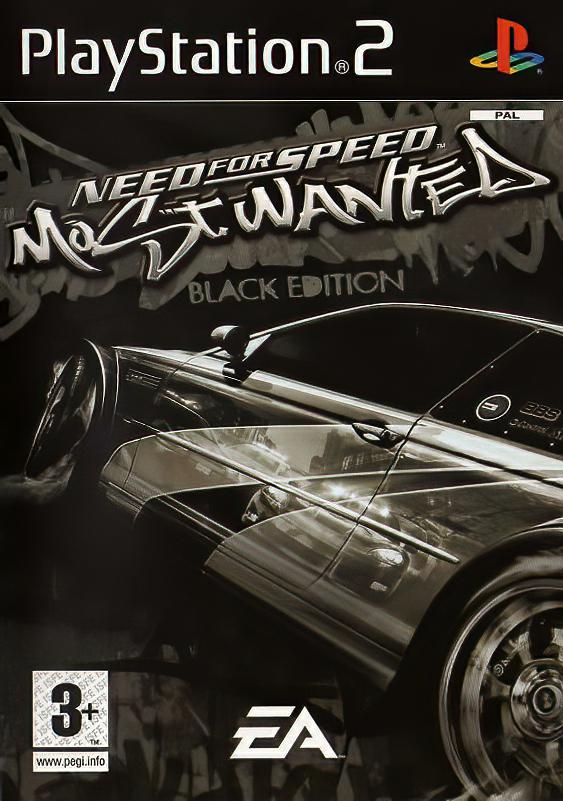 Need for Speed Most Wanted Black Edition PS2 outlet CIB Complete DVD Disc Manual Sleeve