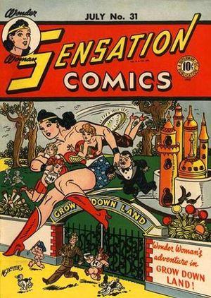 Sensation Comics #31 (1944) Comic Books Sensation Comics