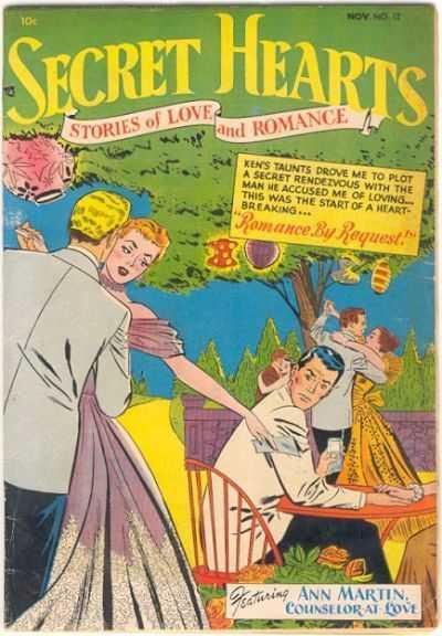 Secret Hearts #12 (1952) Comic Books Secret Hearts