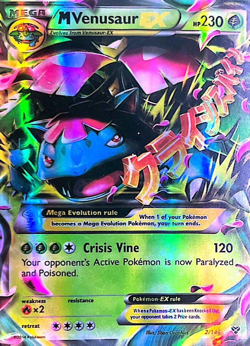 mega venusaur pokemon card