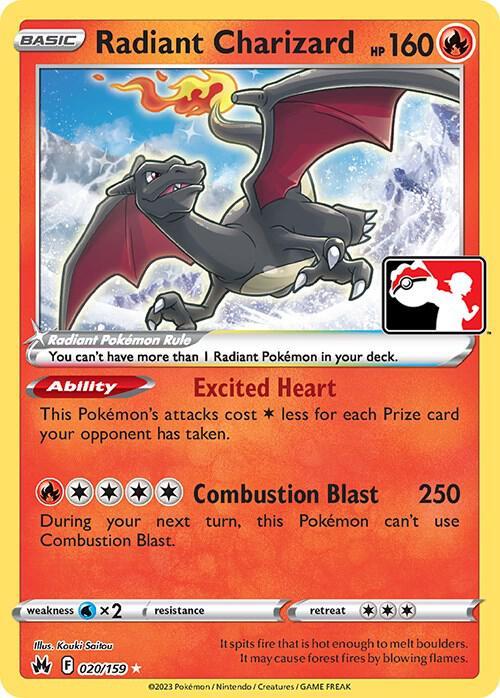 Radiant Charizard [Prize Pack] #20 Pokemon Crown Zenith