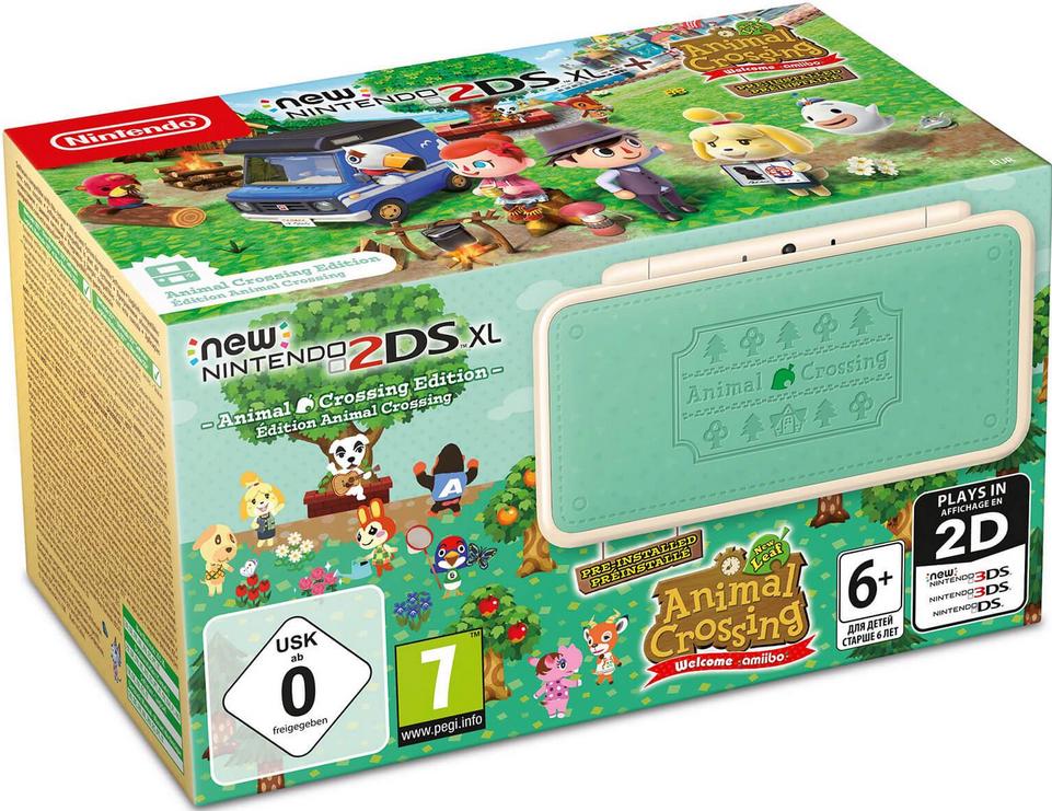 New Nintendo 2DS XL Animal Crossing Edition PAL Nintendo 3DS