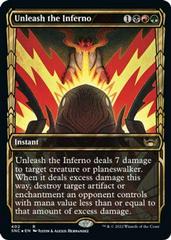 Unleash the Inferno [Gilded Foil] #402 Magic Streets of New Capenna Prices