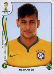 Neymar Jr. #48 Soccer Cards 2014 Panini World Cup Stickers Prices