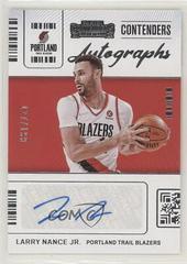 Larry Nance Jr. #CA-LNJ Basketball Cards 2021 Panini Contenders Contenders Autographs Prices