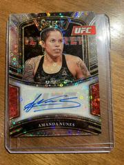 Amanda Nunes [Disco Prizms] #SG-AMN Ufc Cards 2021 Panini Select UFC Signatures Prices
