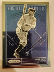 Babe Ruth #TB2 Baseball Cards 2023 Panini Prizm The Blueprints Prices