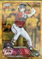 Corbin Carroll [Gold] #401 Baseball Cards 2023 Topps Chrome Sapphire Prices