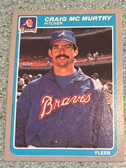 Craig McMurtry Baseball Cards 1985 Fleer Prices
