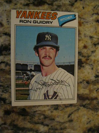 Ron Guidry #656 photo
