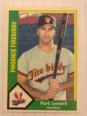 Mark Leonard Baseball Cards 1990 CMC Phoenix Firebirds Prices
