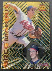 Greg Maddux #82 Baseball Cards 1997 Pacific Prism Invincible Prices