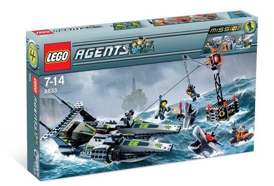 Mission 4: Speedboat Rescue #8633 LEGO Agents