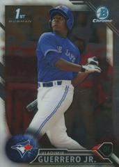 Vladimir Guerrero Jr. [Chrome] Baseball Cards 2016 Bowman Prospects Prices