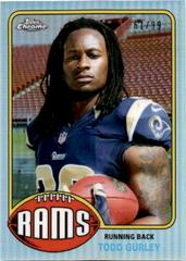 Todd Gurley [Refractor] Football Cards 2015 Topps Chrome 1976 Prices