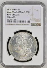 1878 7/8TF [VAM-33A] Coins Morgan Dollar Prices