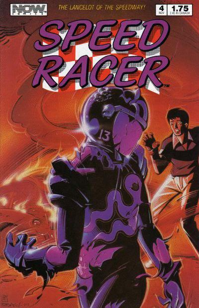 Speed Racer #4 (1987) Comic Books Speed Racer